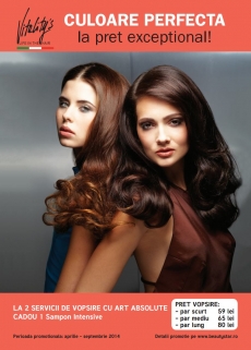 Campania Vitality's CULOARE PERFECTA la pret exceptional!